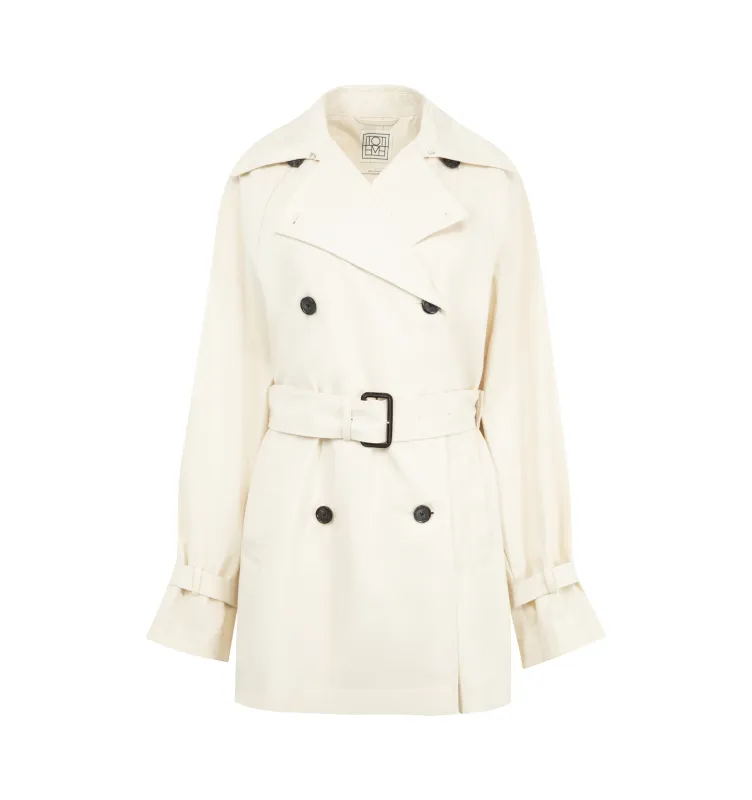 WASHED COTTON TRENCH (WOMENS) made by Toteme