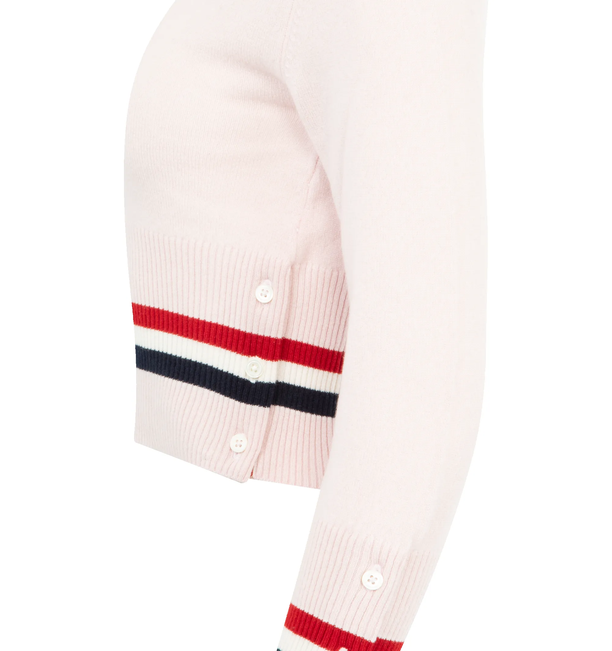 CASHMERE RWB STRIPE CARDIGAN (WOMENS) sold by Hirshleifers product image thumbnail 3