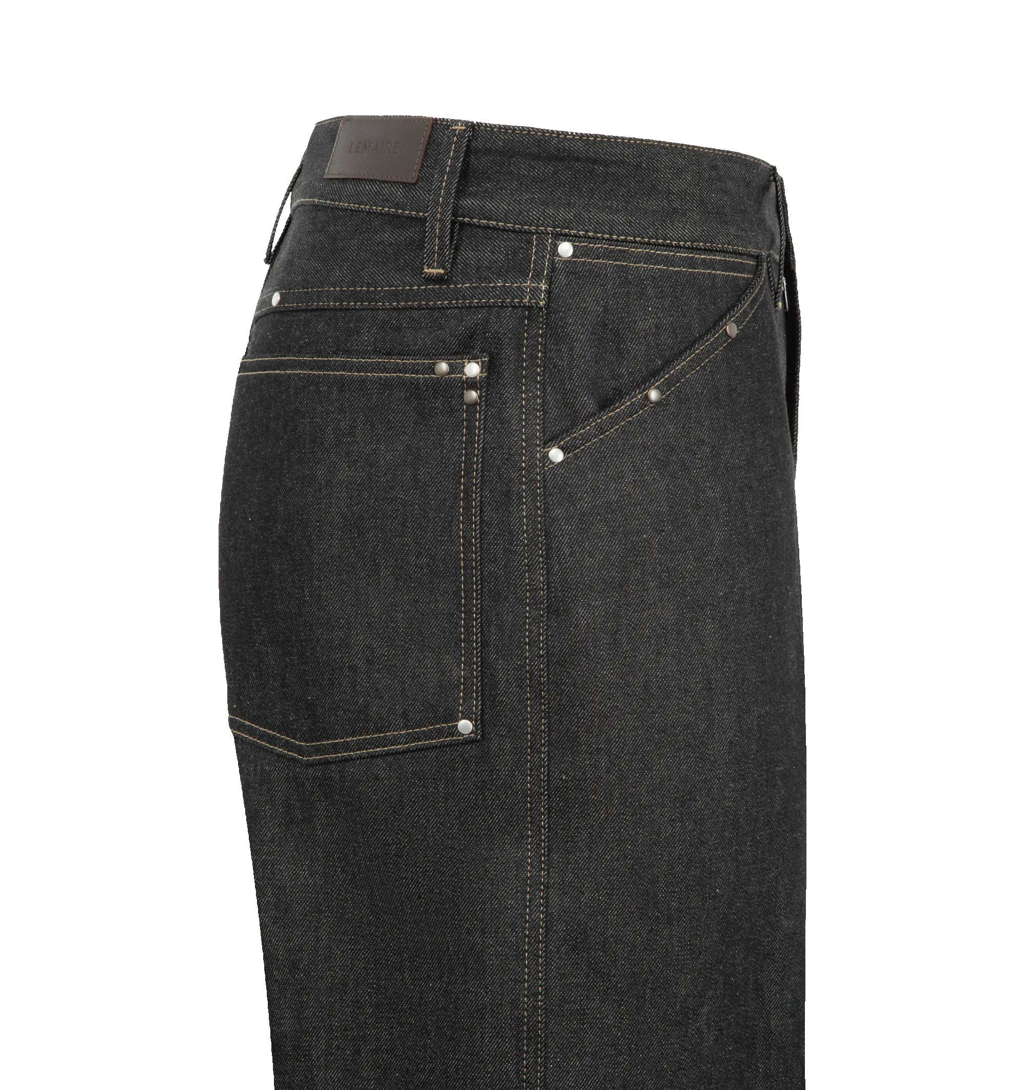WIDE PANT WITH STUDS (MENS) sold by Hirshleifers product image thumbnail 3