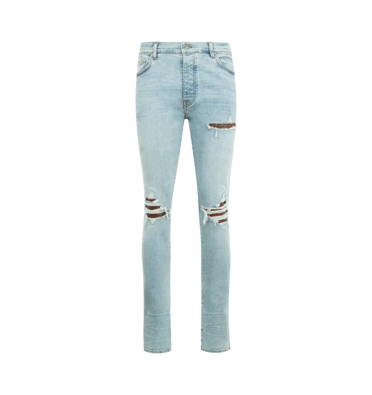 CROC LEATHER MX1 JEAN (MENS) made by AMIRI