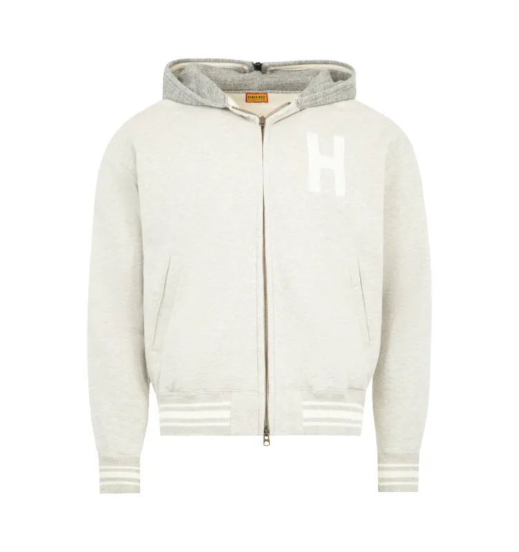 ZIP-UP HOODIE (MENS) made by Human Made