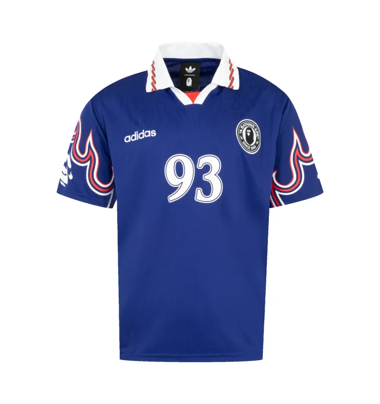 BAPE SSL FLAME JERSEY (MENS) made by Adidas