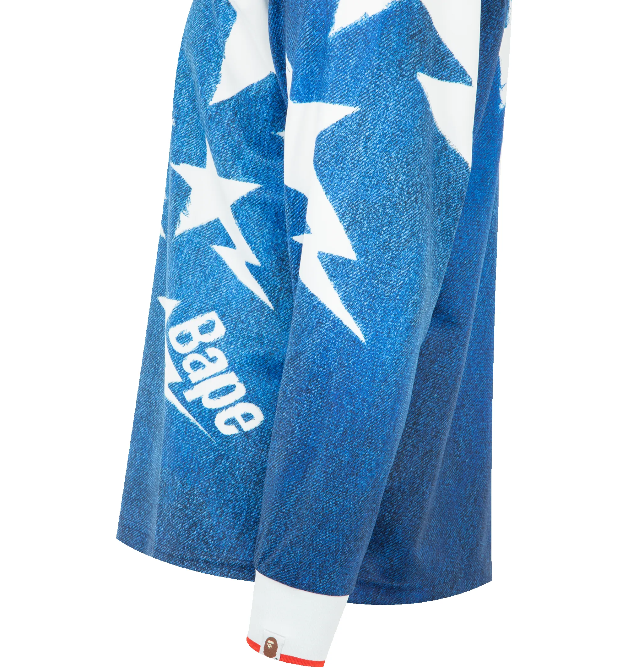 BAPE LSL STAR JERSEY (MENS) sold by Hirshleifers product image thumbnail 3