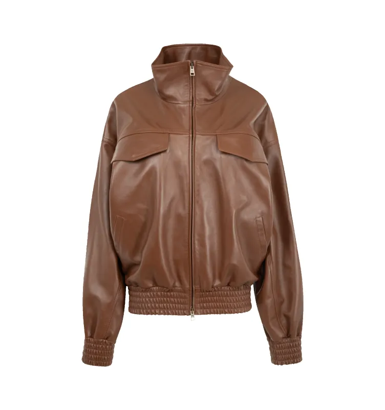 HIGH COLLAR BLOUSON (WOMENS) made by Balenciaga