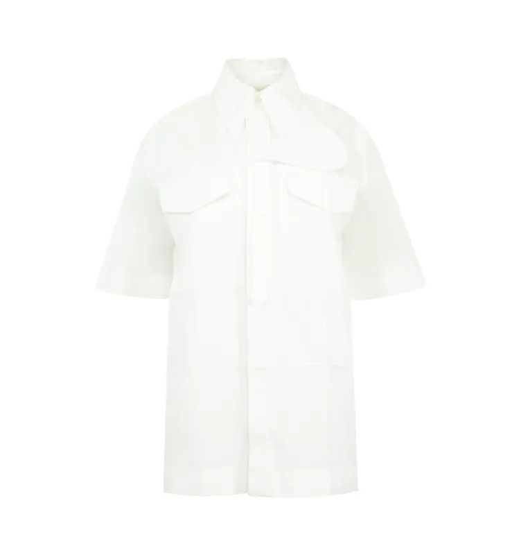 COMPACT COTTON TOILE SHIRT (WOMENS) made by Bottega Veneta