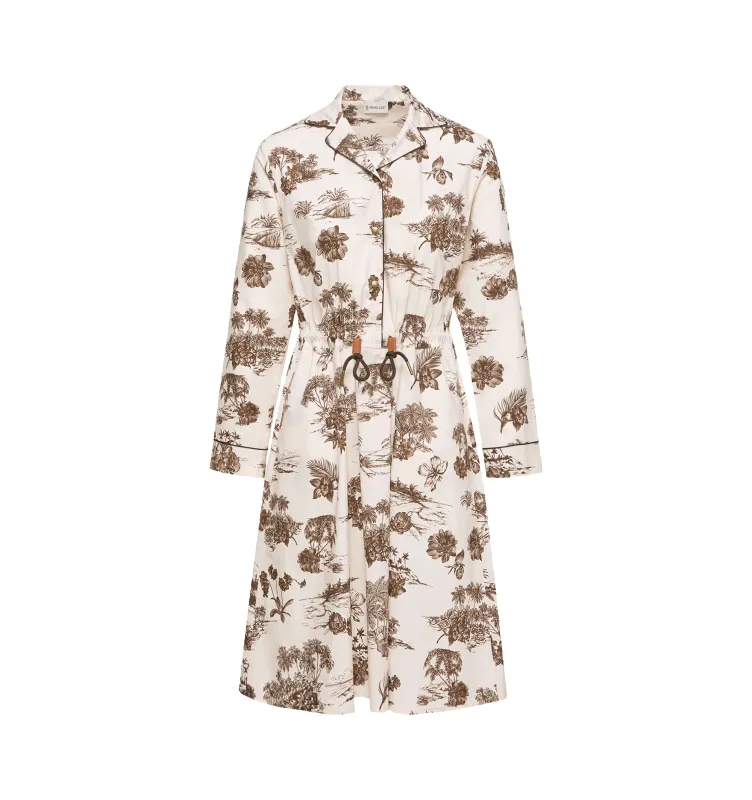 FLORAL SHIRT DRESS (WOMENS) made by Moncler