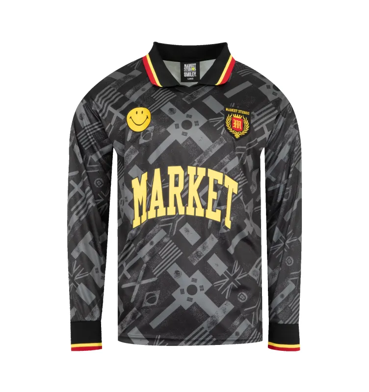 SMILEY INTERNATIONAL FLAGS SOCCER JERSEY (MENS) made by Market