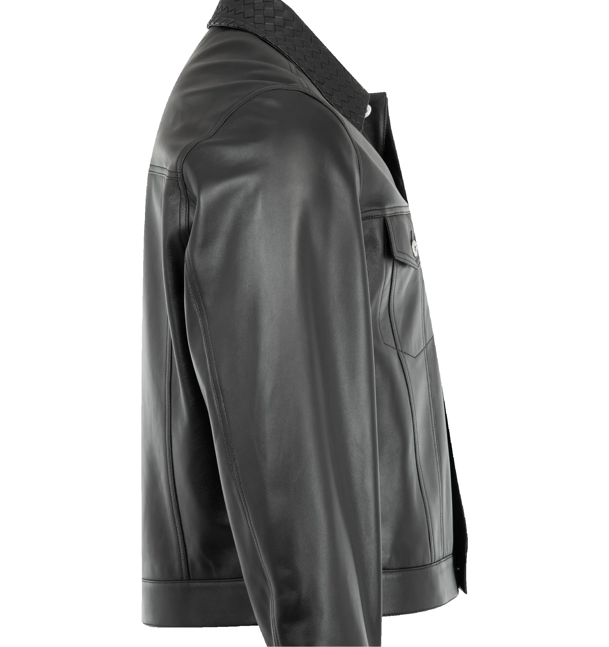 LEATHER JACKET (MENS) sold by Hirshleifers product image thumbnail 3