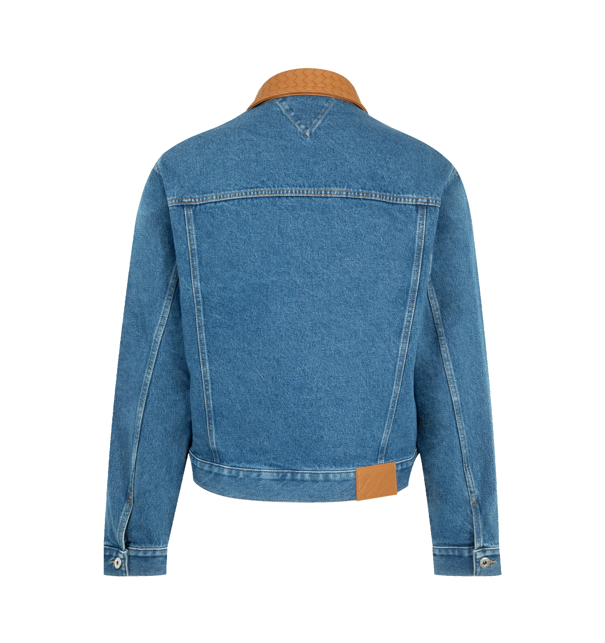 MEDIUM INDIGO DENIM JACKET (MENS) sold by Hirshleifers product image thumbnail 2