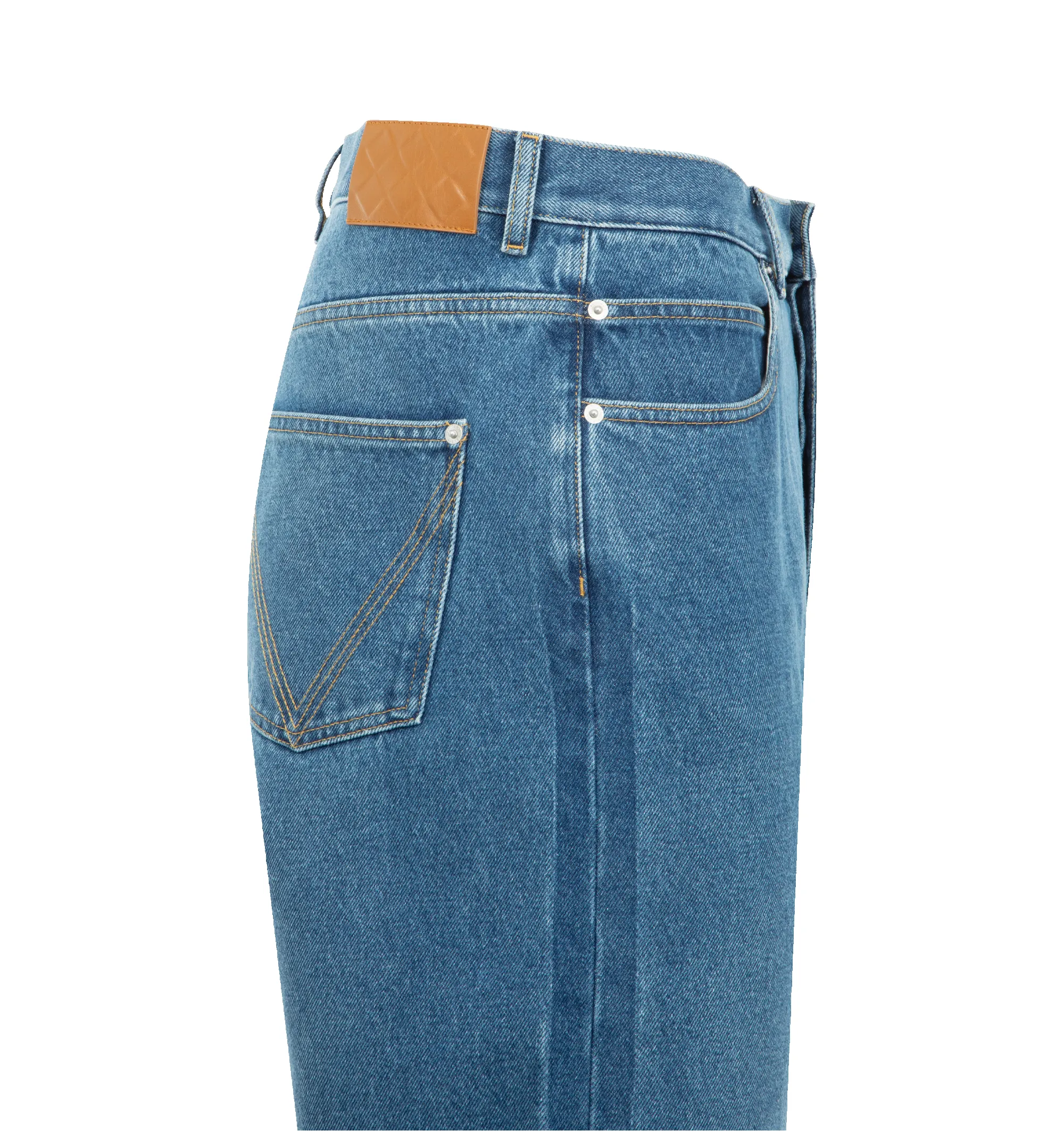 TURNED UP JEANS (MENS) sold by Hirshleifers product image thumbnail 3