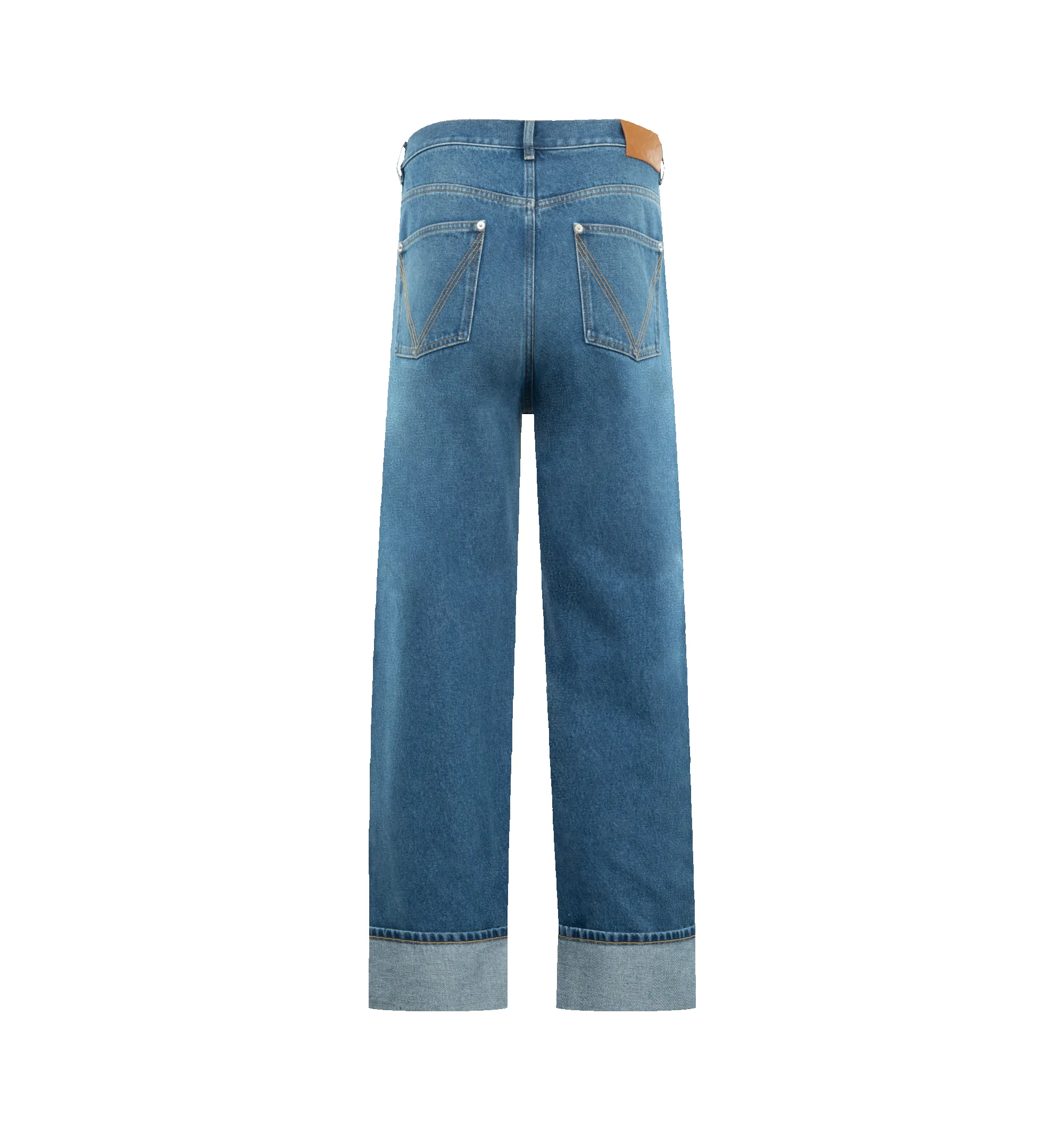 TURNED UP JEANS (MENS) sold by Hirshleifers product image thumbnail 2