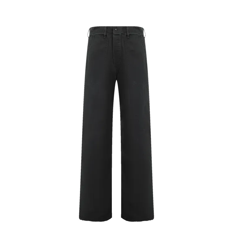 USN HERRINGBONE SEAMENS TROUSERS VE (MENS) made by Full Count
