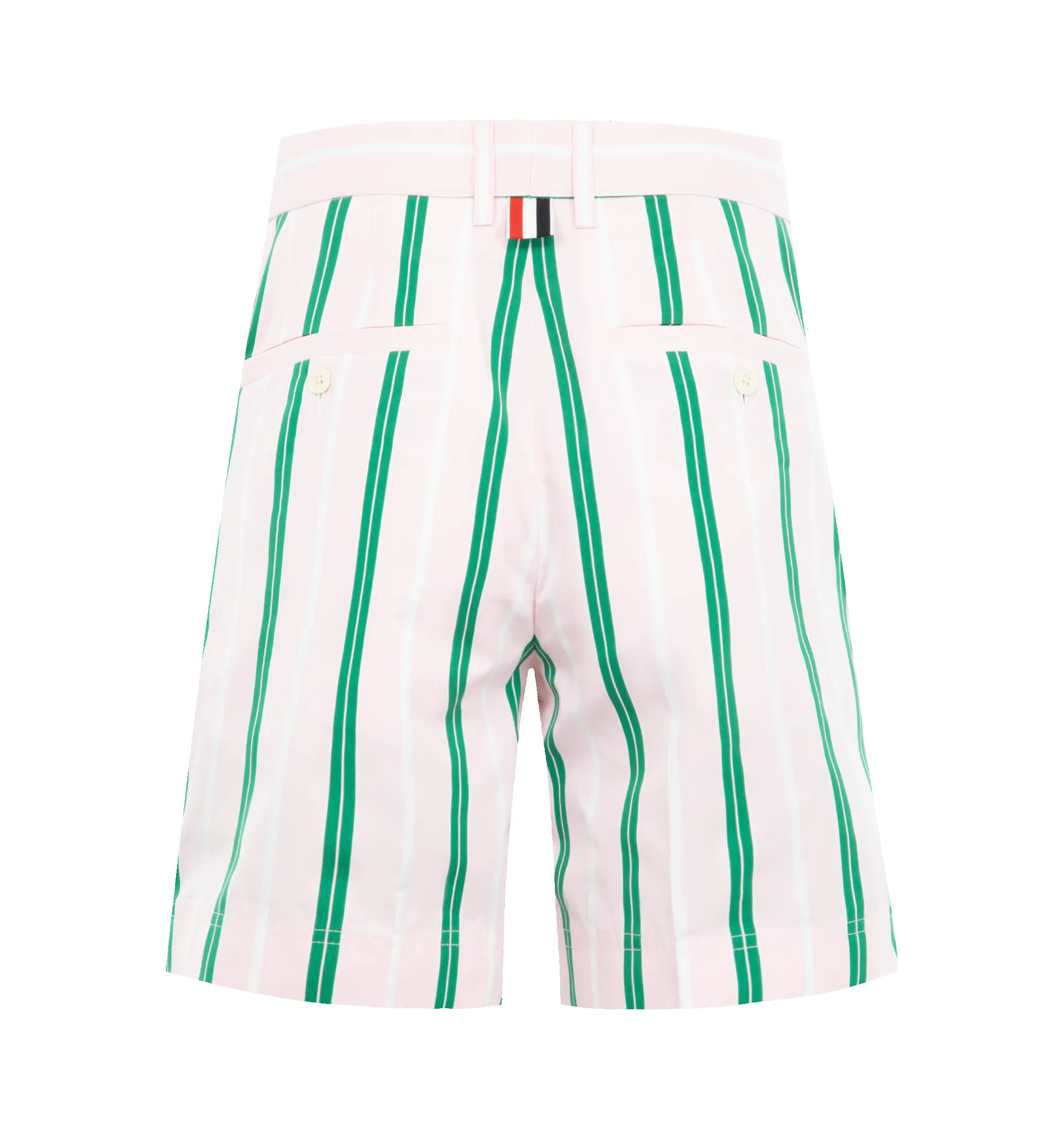 REPP STRIPE POPLIN CHINO SHORTS (WOMENS) sold by Hirshleifers product image thumbnail 2
