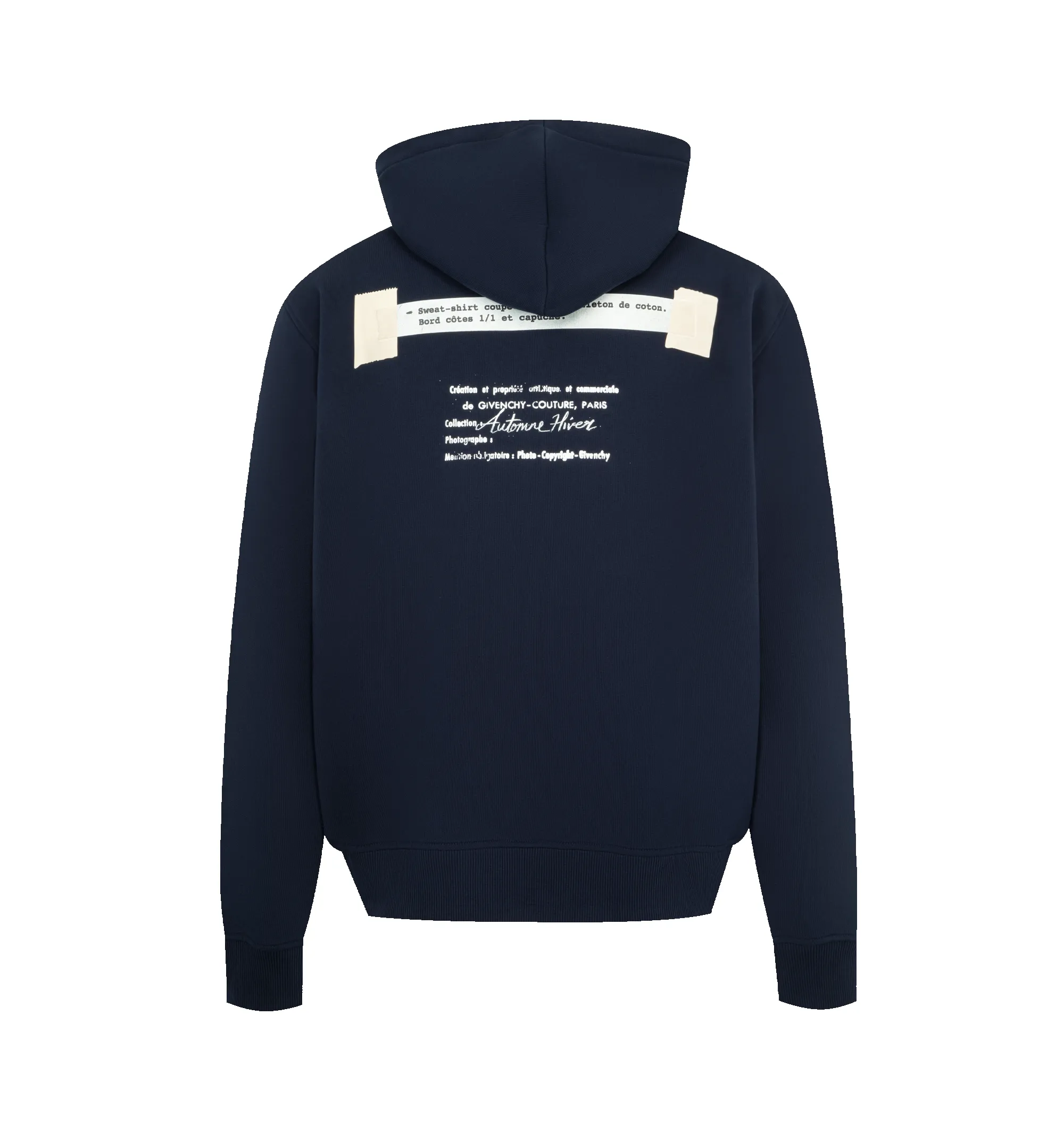 COUTURE SEAM REGULAR FIT HOODIE (MENS) sold by Hirshleifers product image thumbnail 2