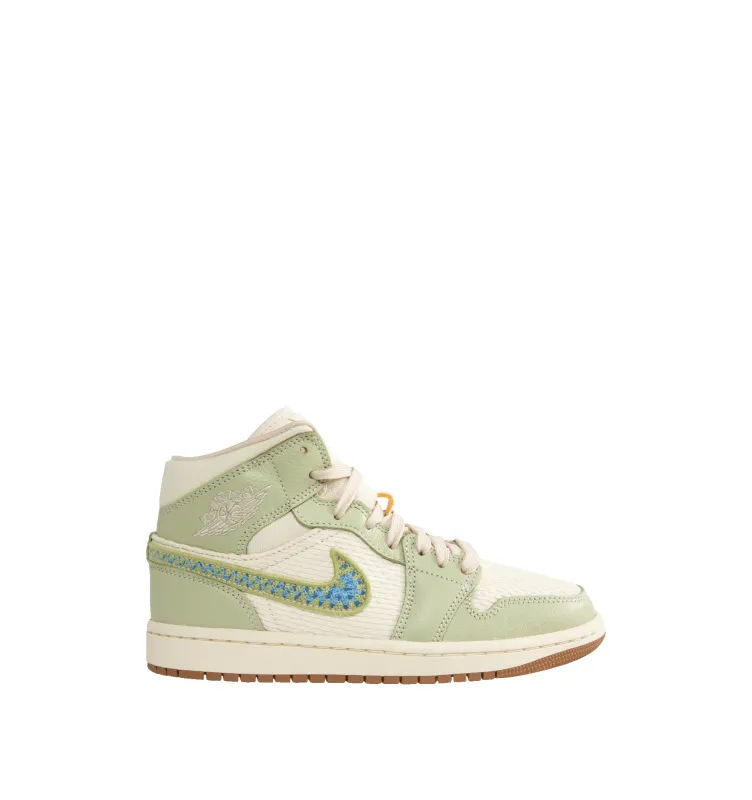 AIR JORDAN 1 MID SE SNEAKER (WOMENS) made by Jordan
