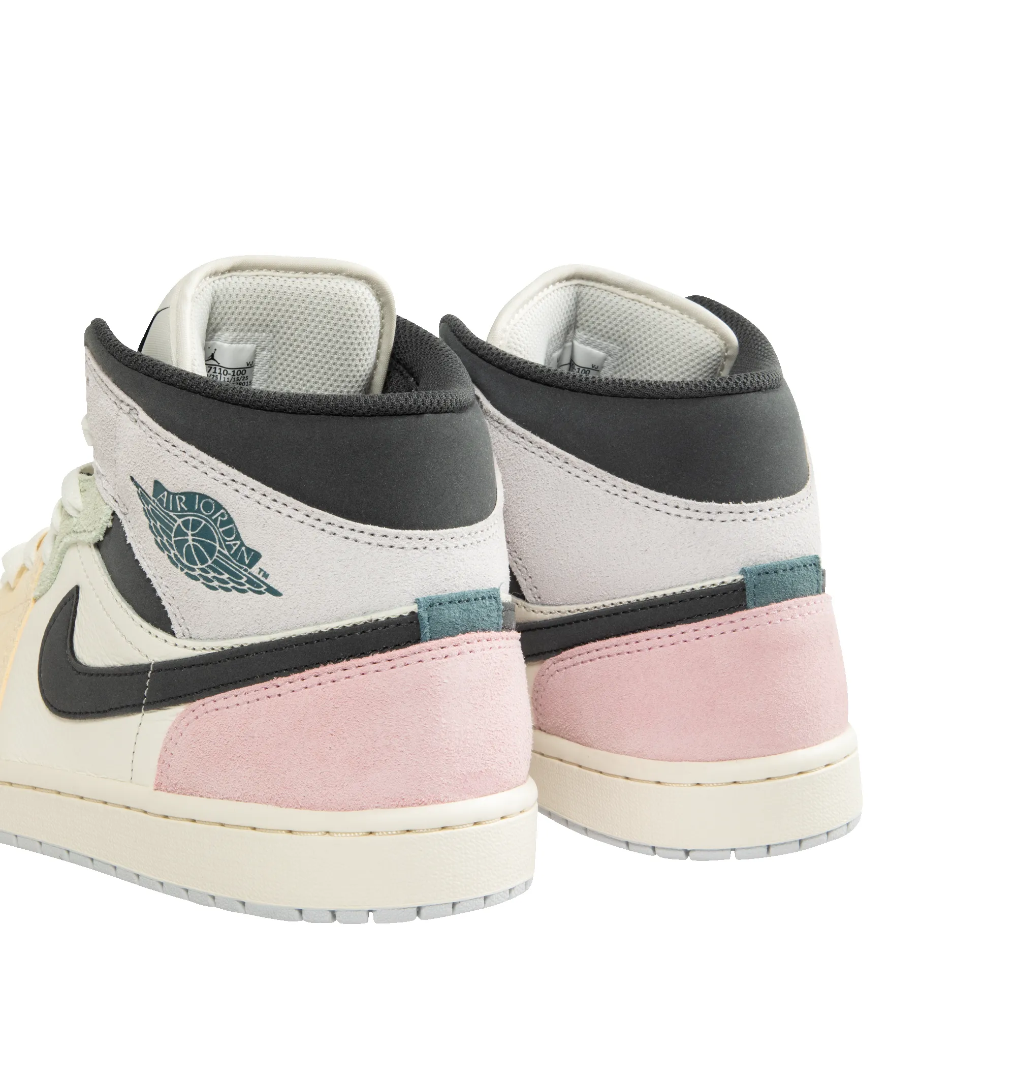 AIR JORDAN 1 MID SE SNEAKER (MENS) sold by Hirshleifers product image thumbnail 3