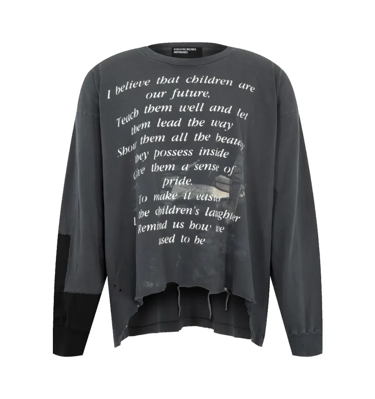 THE GREATEST LOVE OF ALL LS T-SHIRT (MENS) made by Enfants Riches Deprimes