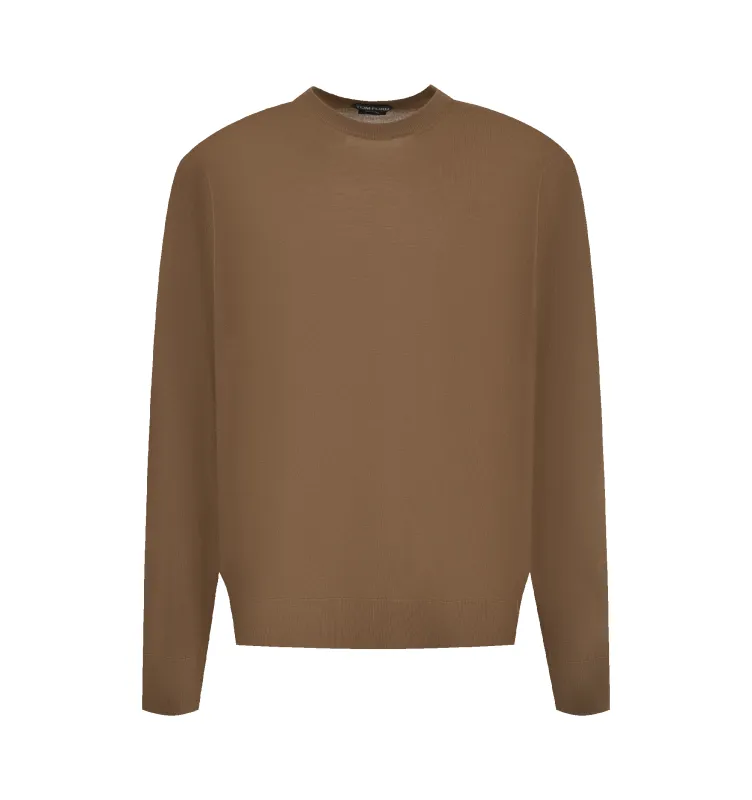 ULTRAFINE OVERSIZED CREW NECK (MENS) made by Tom Ford