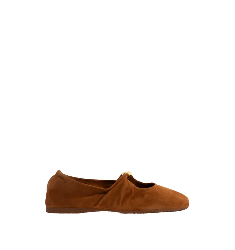 PEBBLE SOFT BALLERINA (WOMENS) made by Loewe