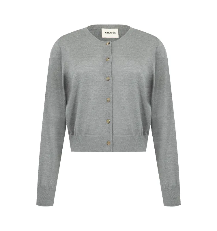 TANSY CASHMERE-WOOL CARDIGAN (WOMENS) made by KHAITE