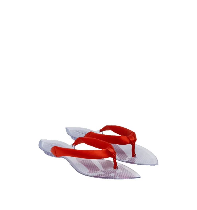 INVISIBLE PADDED THONG SANDALS (WOMENS) made by Hirshleifers