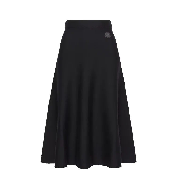 WOOL BLEND MIDI SKIRT (WOMENS) made by Moncler