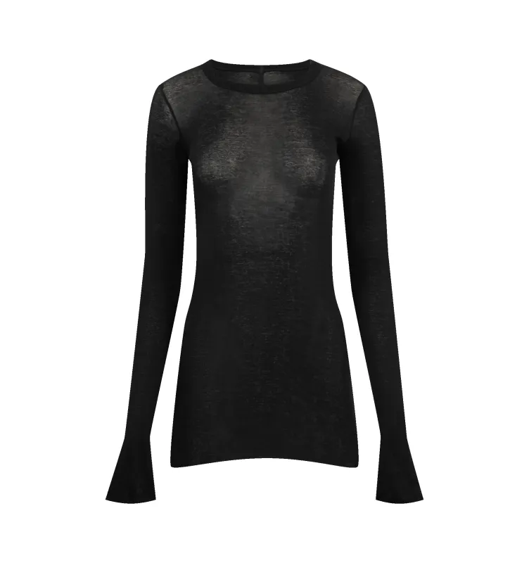 LONG SLEEVES RIB T (WOMENS) made by Rick Owens