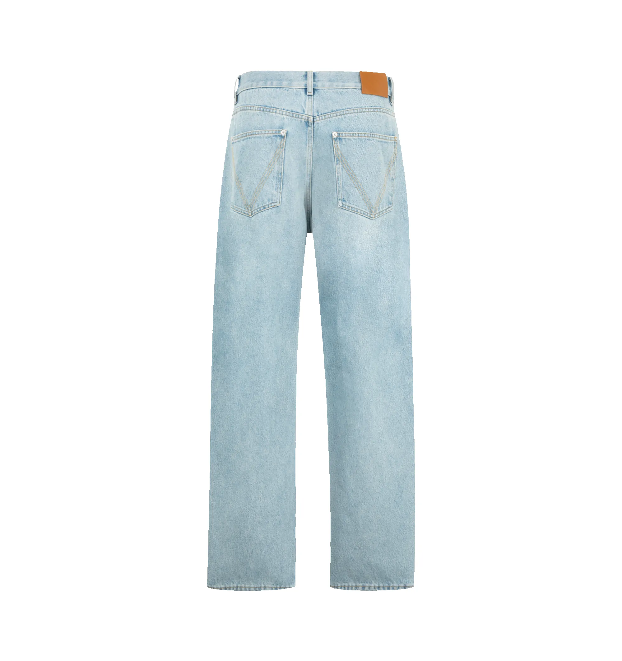 WIDE LEG JEAN PANTS (MENS) sold by Hirshleifers product image thumbnail 2