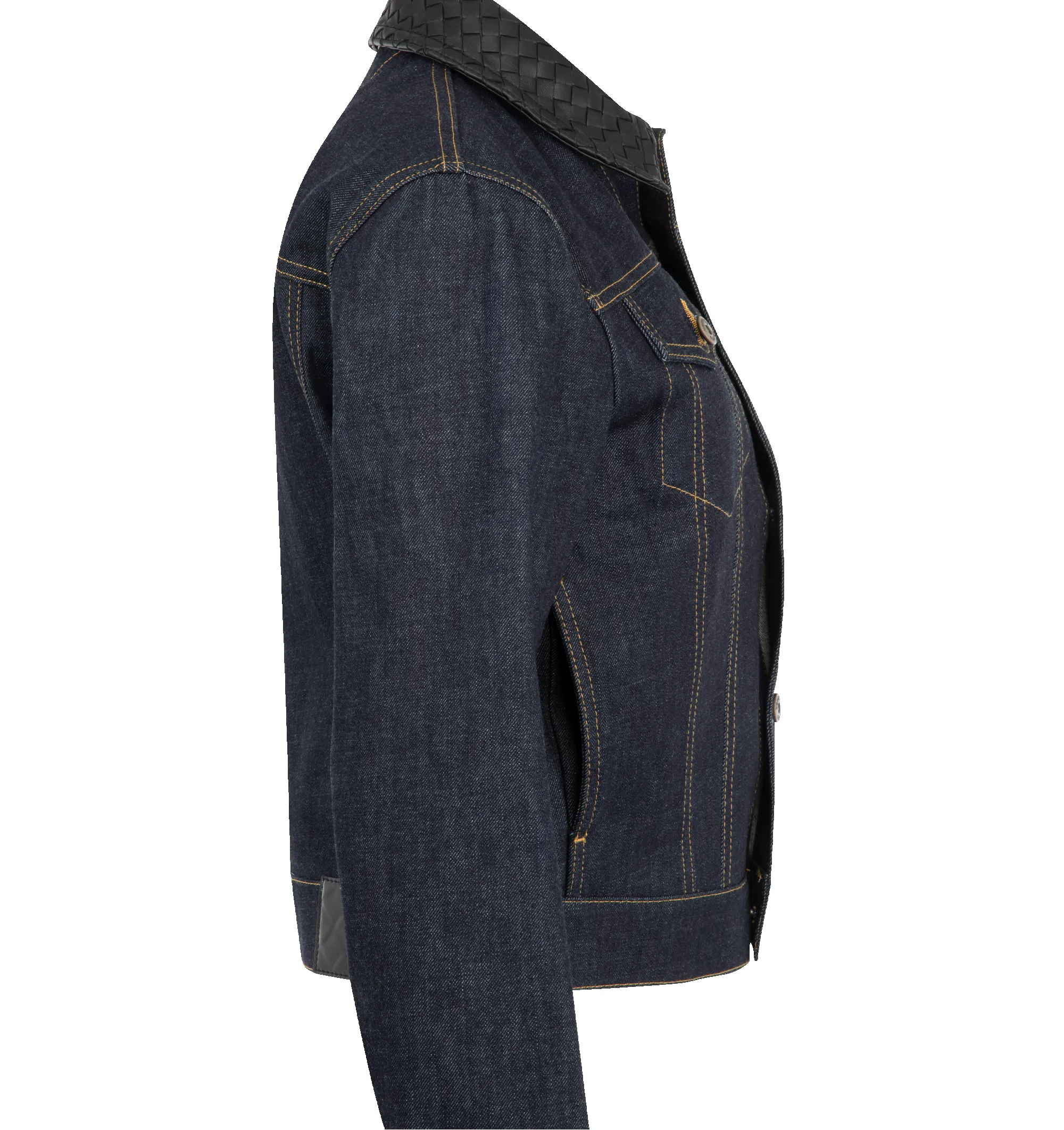 INDIGO DENIM JACKET (WOMENS) sold by Hirshleifers product image thumbnail 3