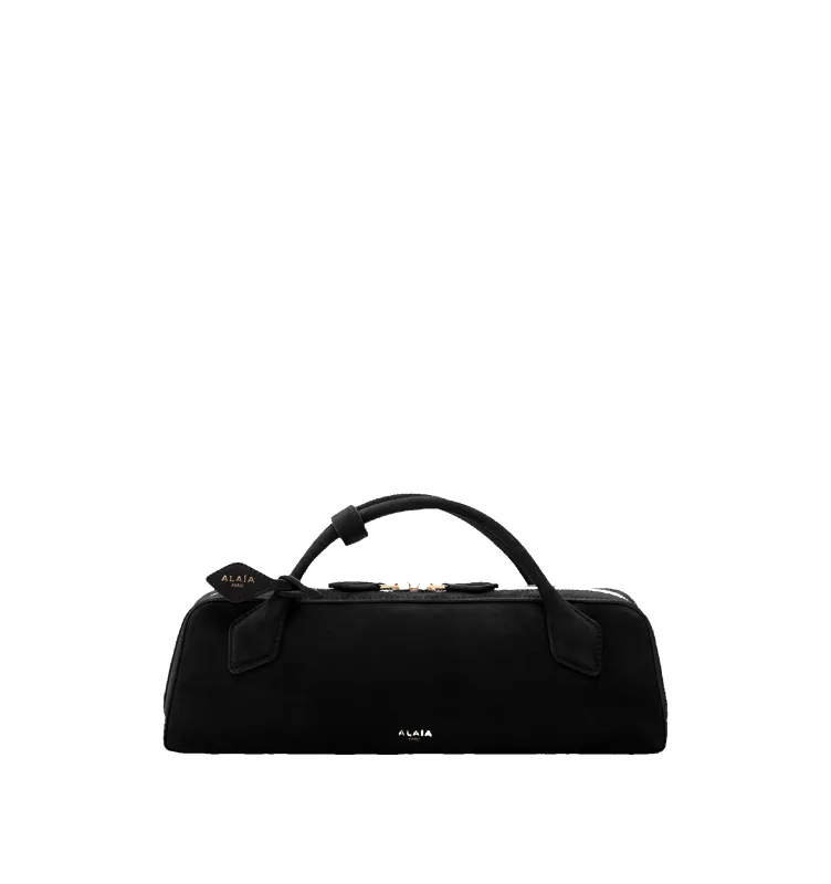 LE TECKEL CLUTCH IN SUEDE made by Alaia