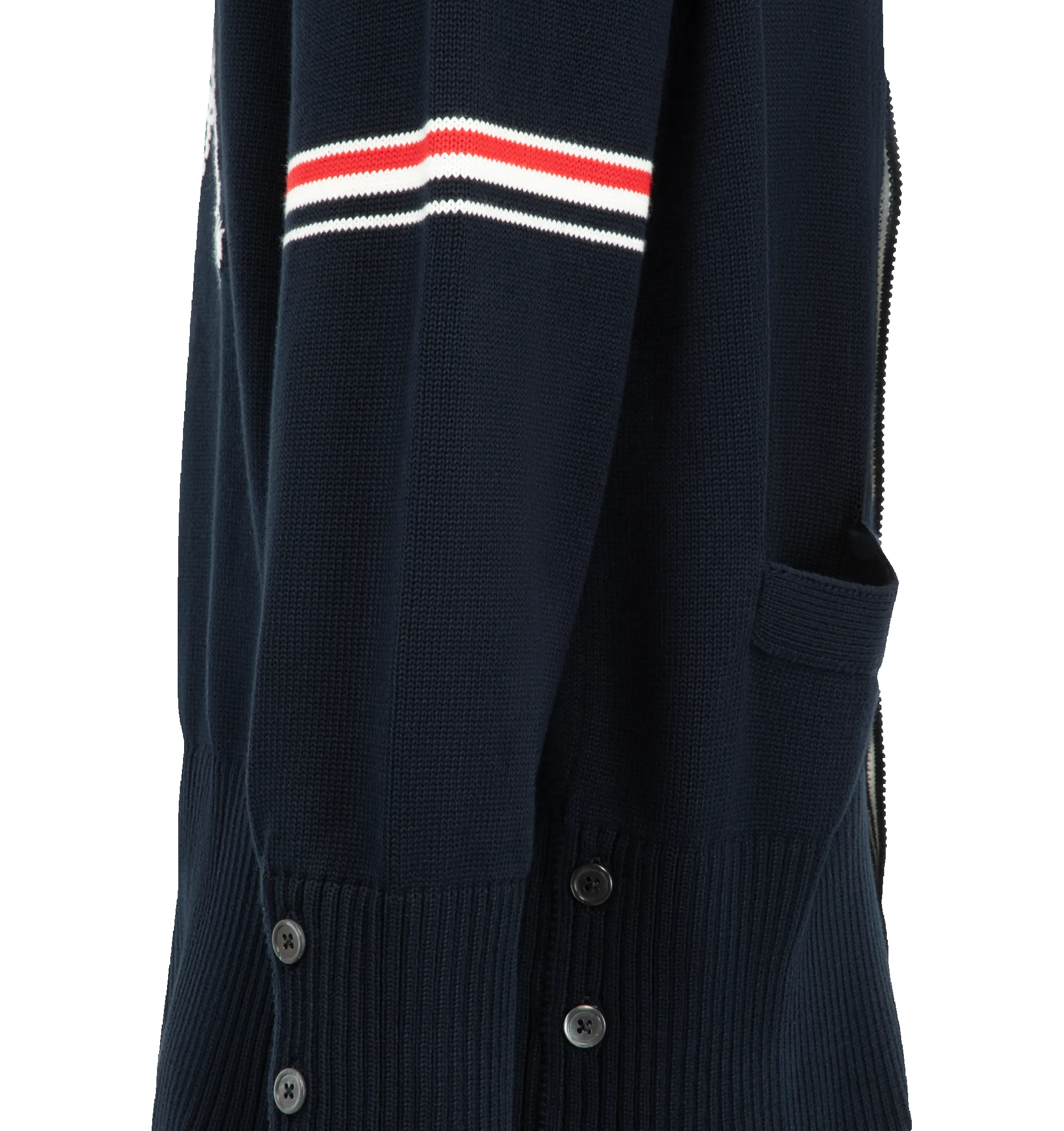 LOBSTER JERSEY CARDIGAN (MENS) sold by Hirshleifers product image thumbnail 3