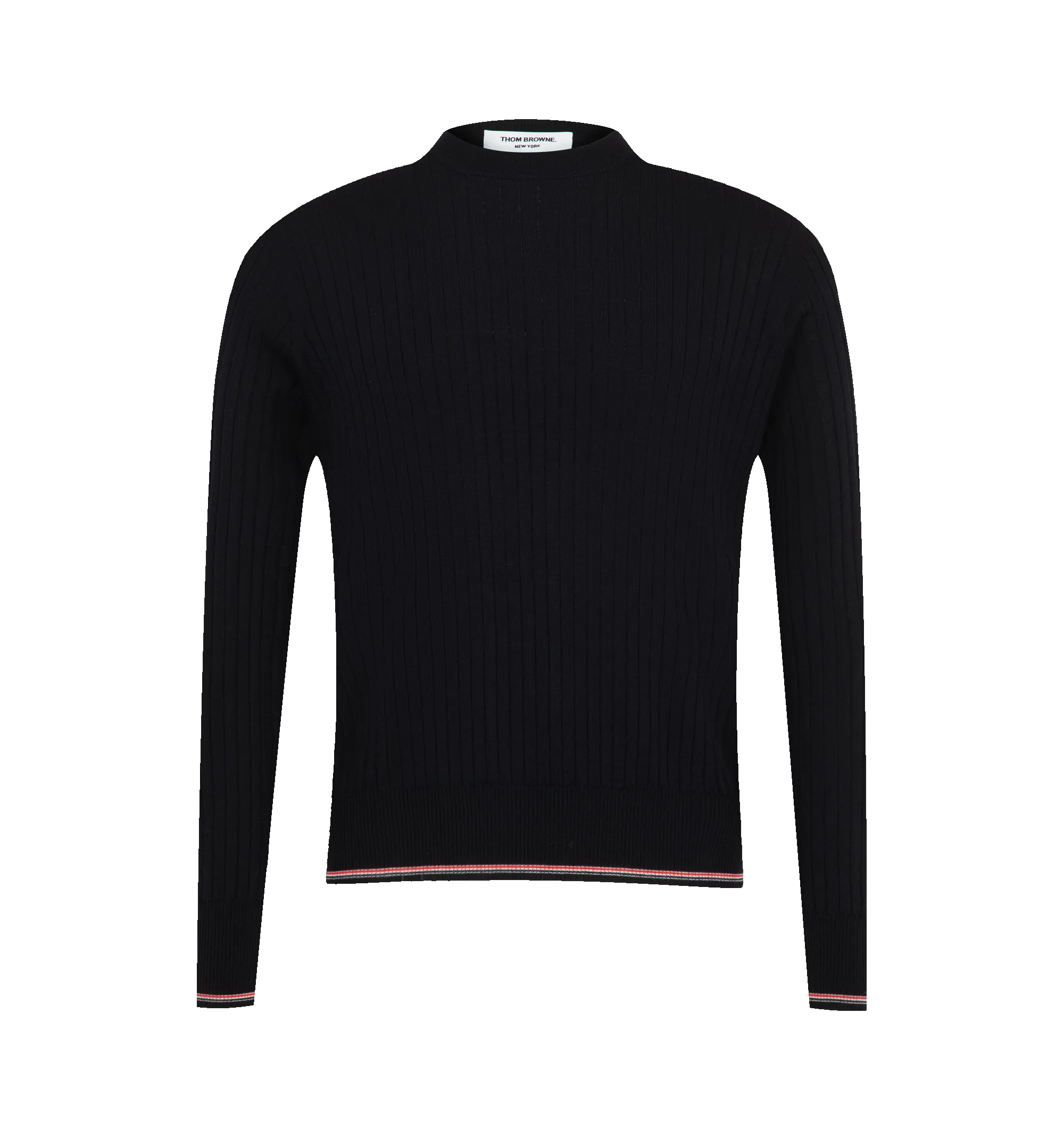 MERINO WOOL RIB STITCH PULLOVER (MENS) sold by Hirshleifers