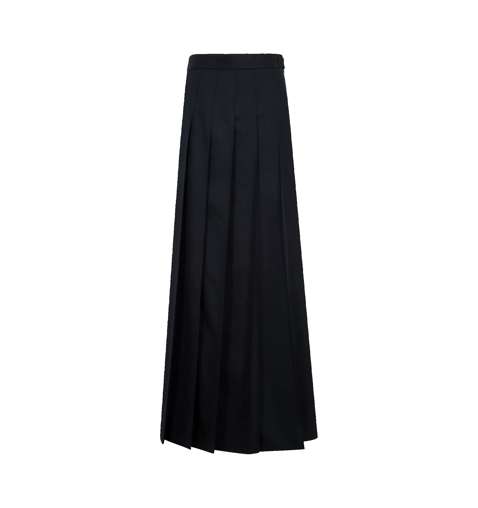 SUPER 120’S PLEATED MAXI SKIRT (WOMENS) sold by Hirshleifers