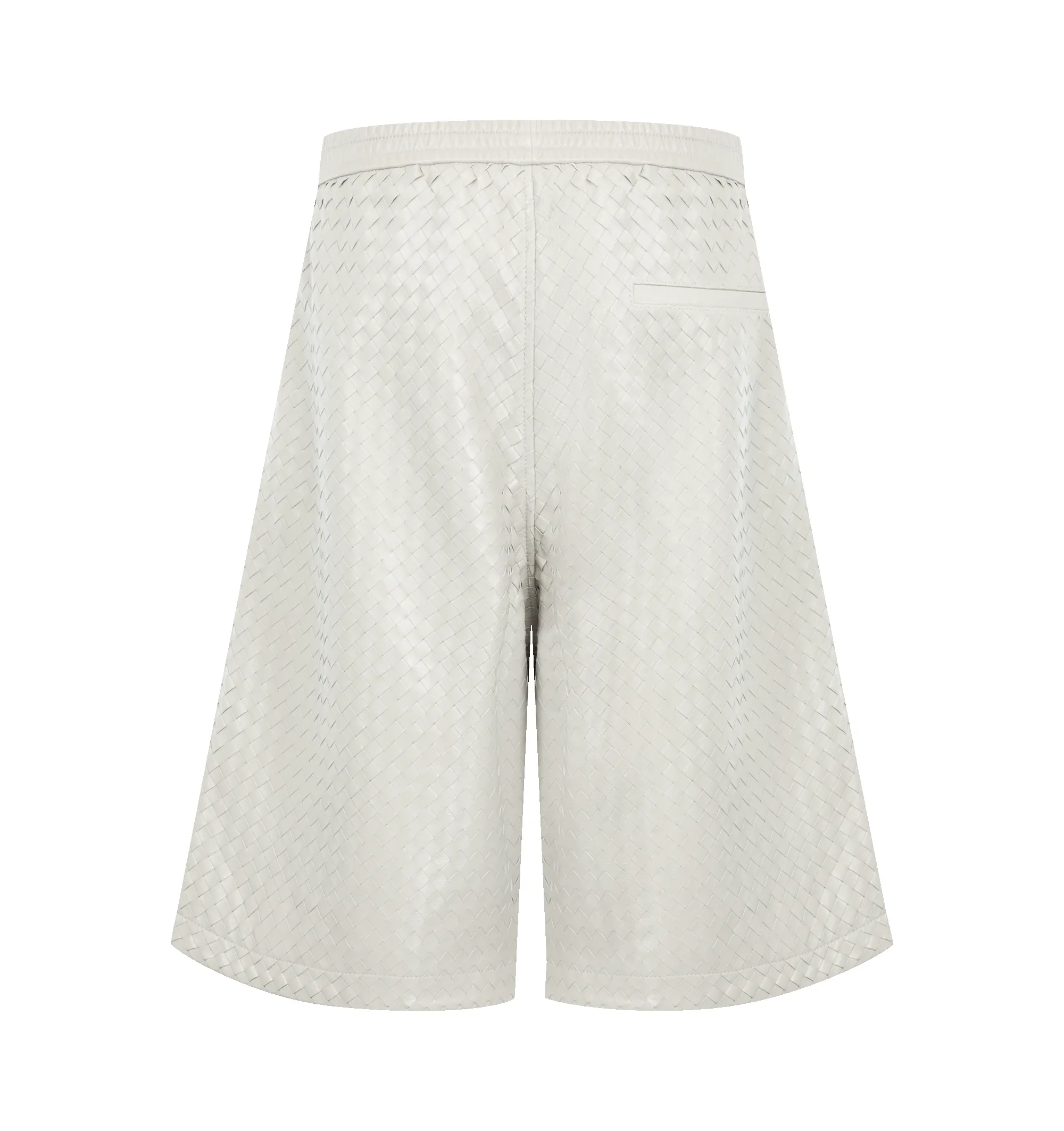 INTRECCIATO LEATHER SHORTS (MENS) sold by Hirshleifers product image thumbnail 2