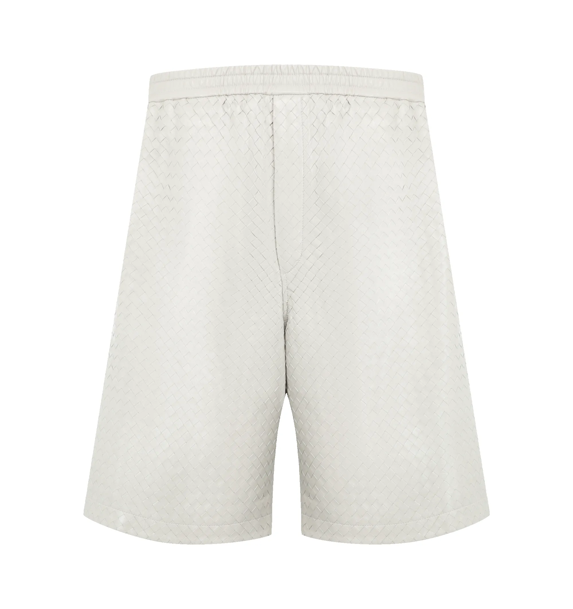 INTRECCIATO LEATHER SHORTS (MENS) sold by Hirshleifers