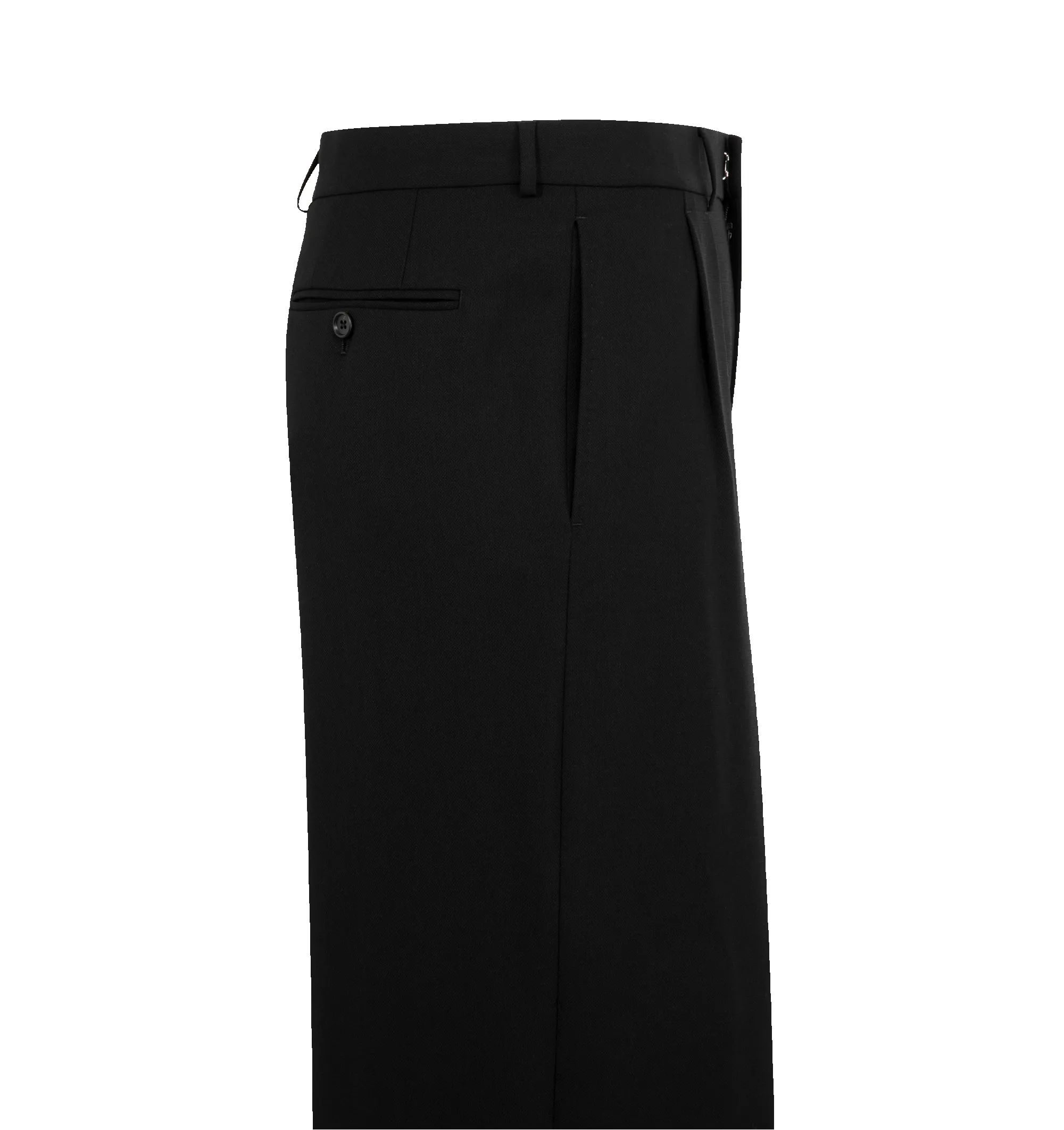 TWILL DOUBLE PLEAT PANT (MENS) sold by Hirshleifers product image thumbnail 3