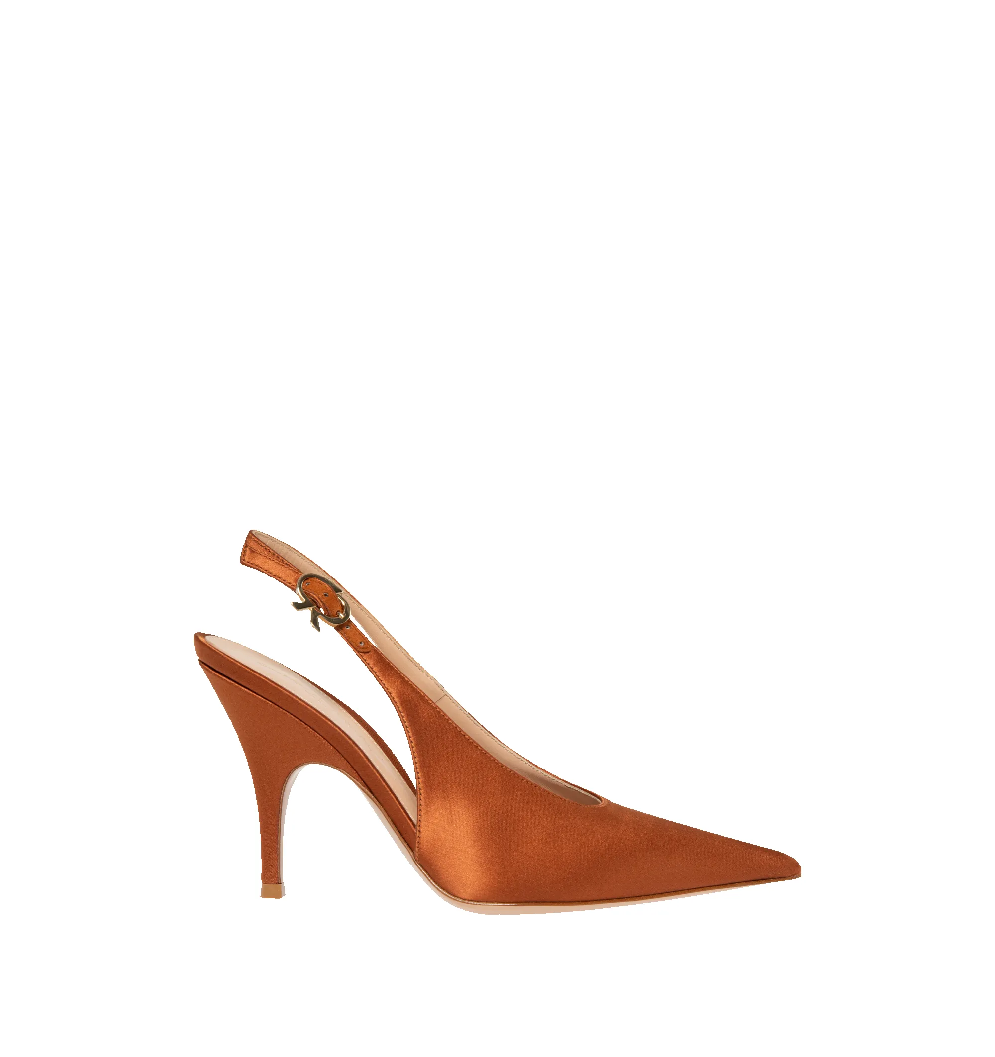 SOFIA SLING CREPE SATIN HEEL (WOMENS) sold by Hirshleifers