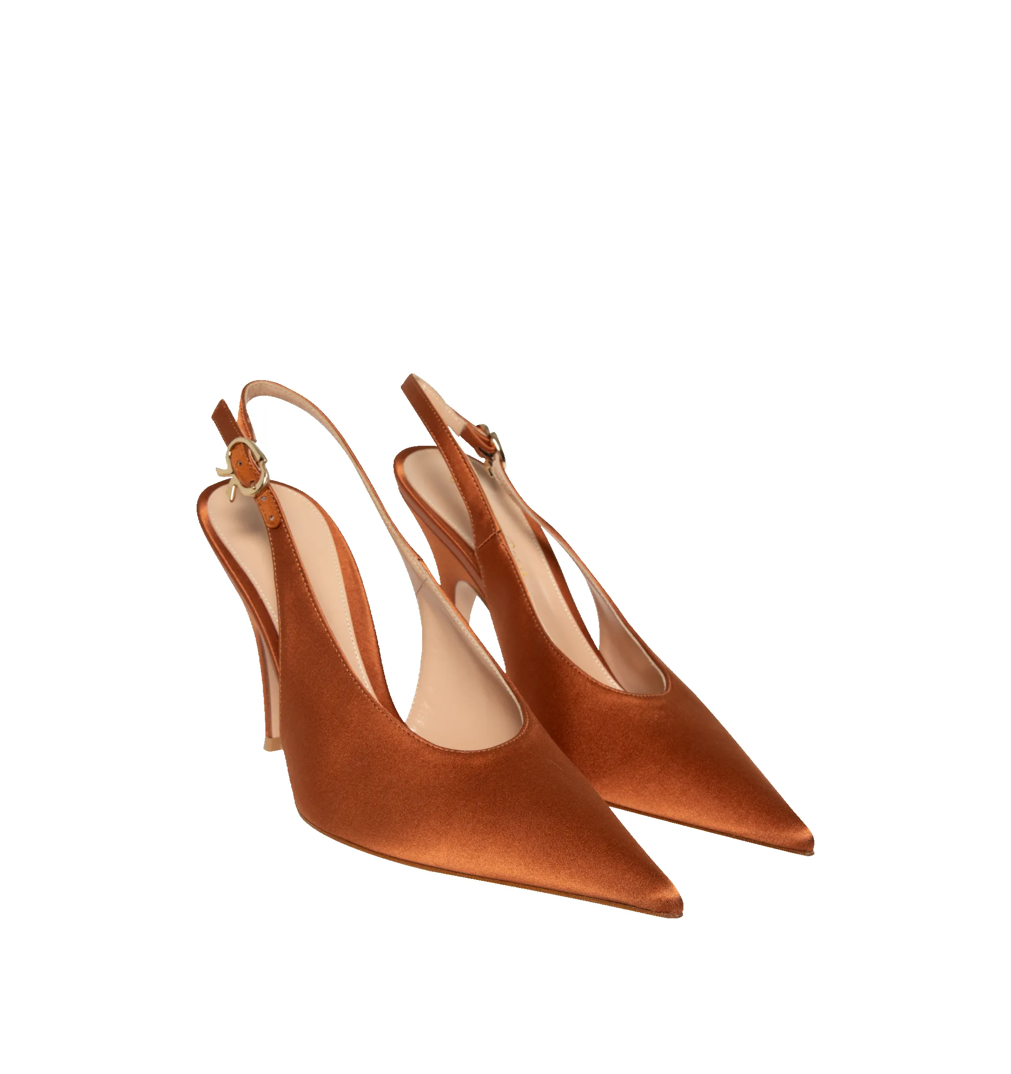 SOFIA SLING CREPE SATIN HEEL (WOMENS) sold by Hirshleifers product image thumbnail 2