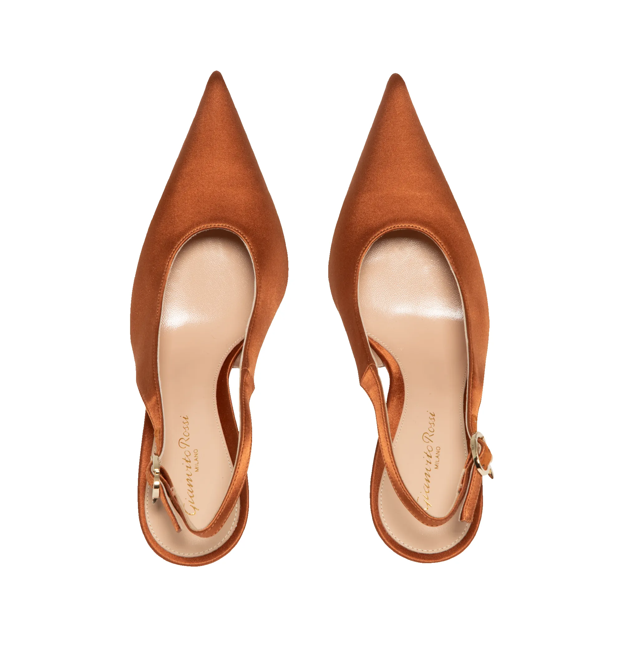 SOFIA SLING CREPE SATIN HEEL (WOMENS) sold by Hirshleifers product image thumbnail 4