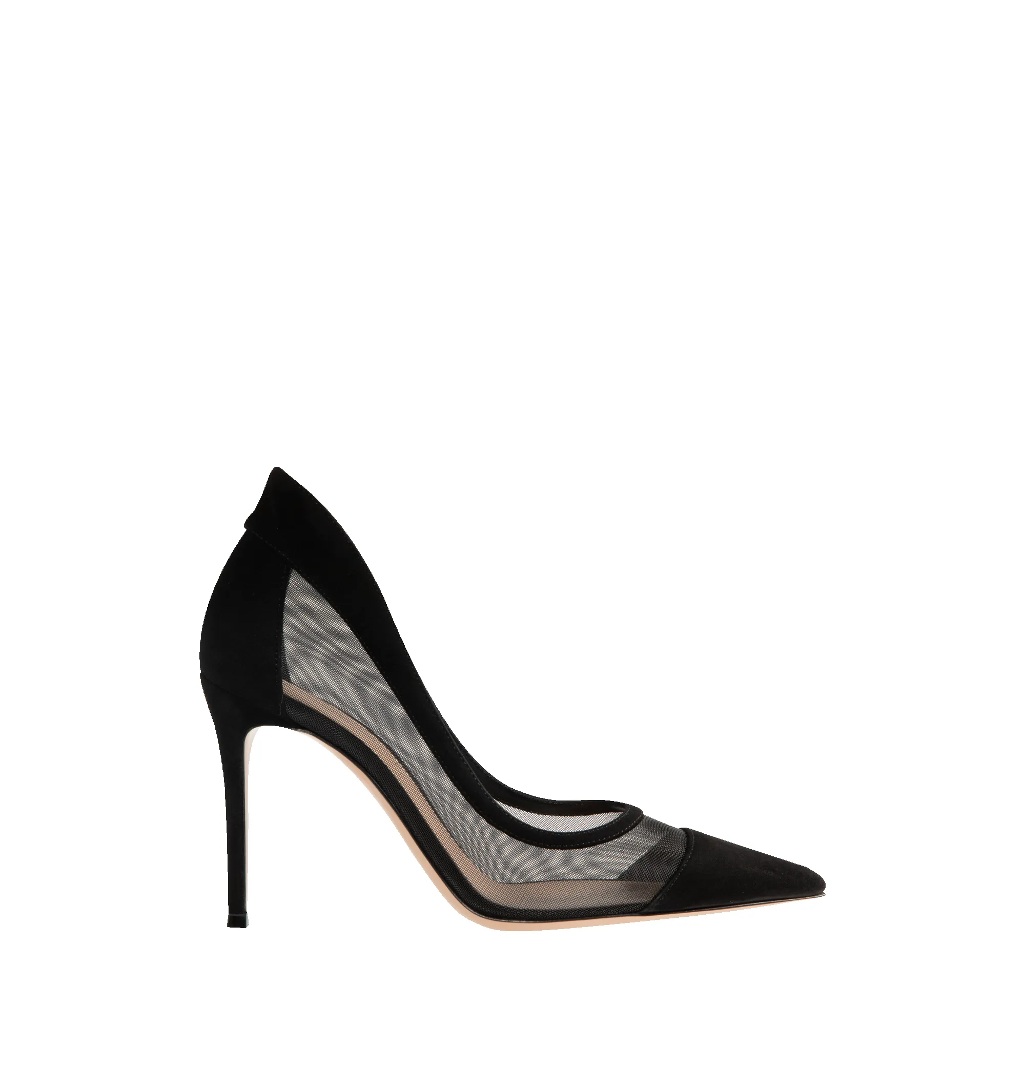 MESH AND SUEDE PUMP (WOMENS) sold by Hirshleifers