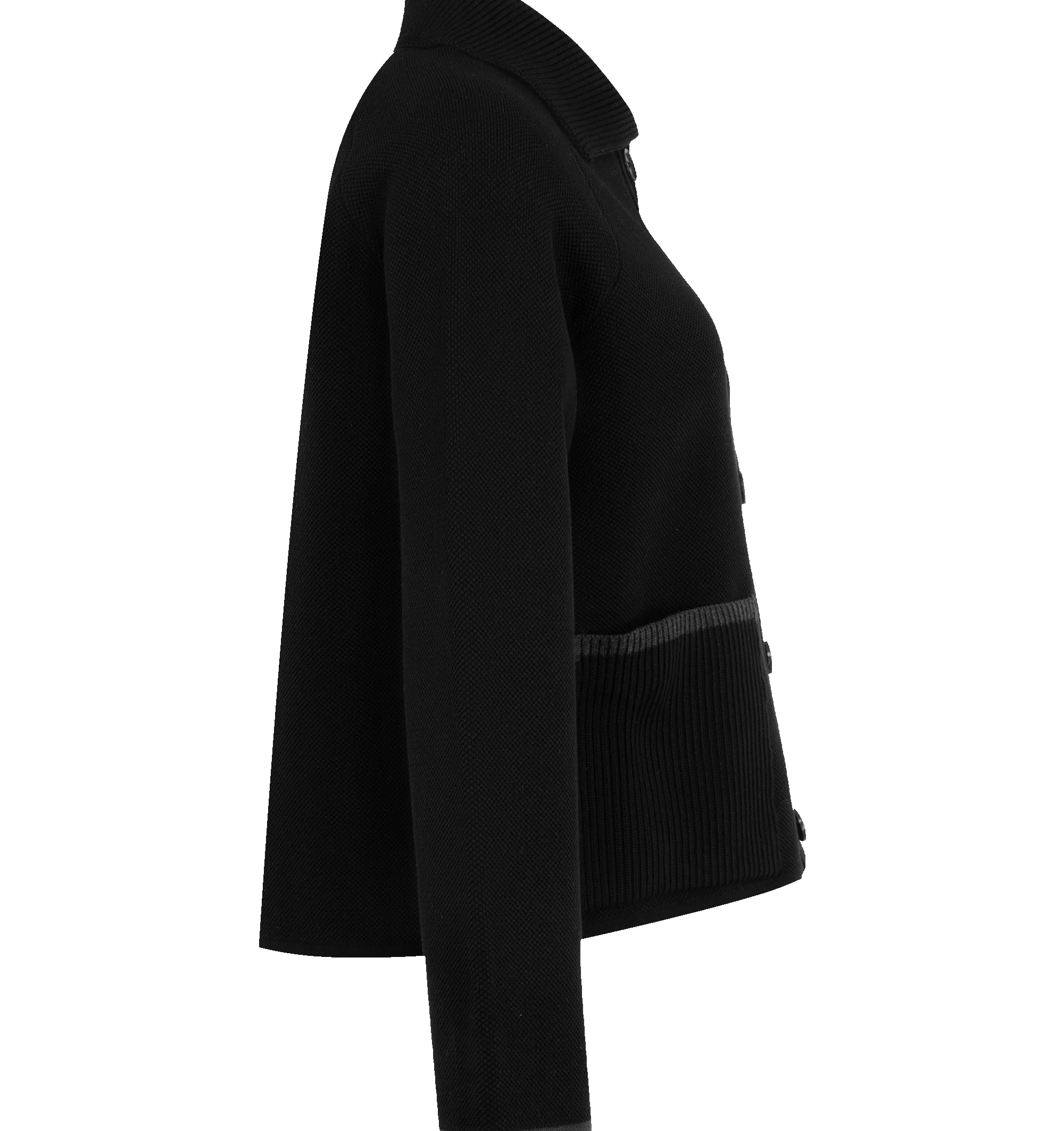 COTTON PIQUE STITCH 4-BAR JACKET (WOMENS) sold by Hirshleifers product image thumbnail 3