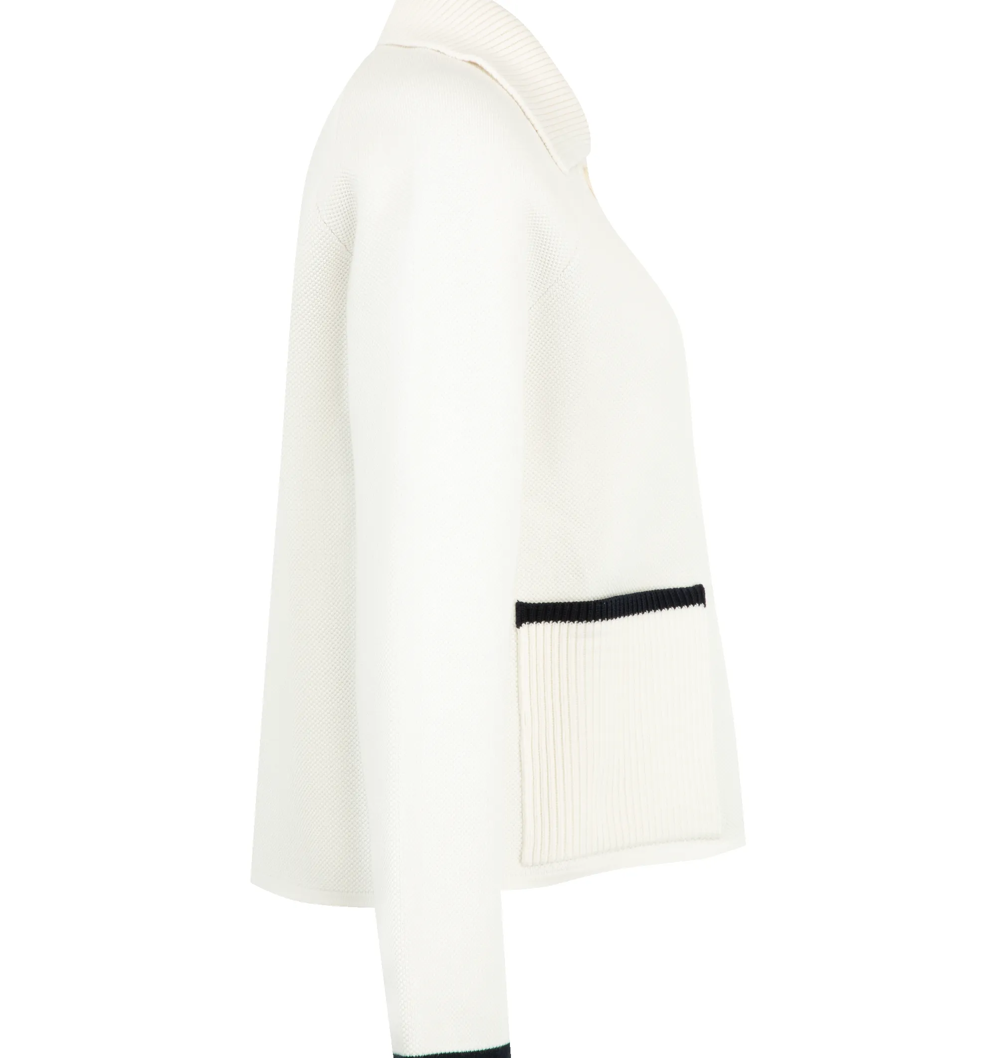 COTTON PIQUE STITCH 4-BAR JACKET (WOMENS) sold by Hirshleifers product image thumbnail 3