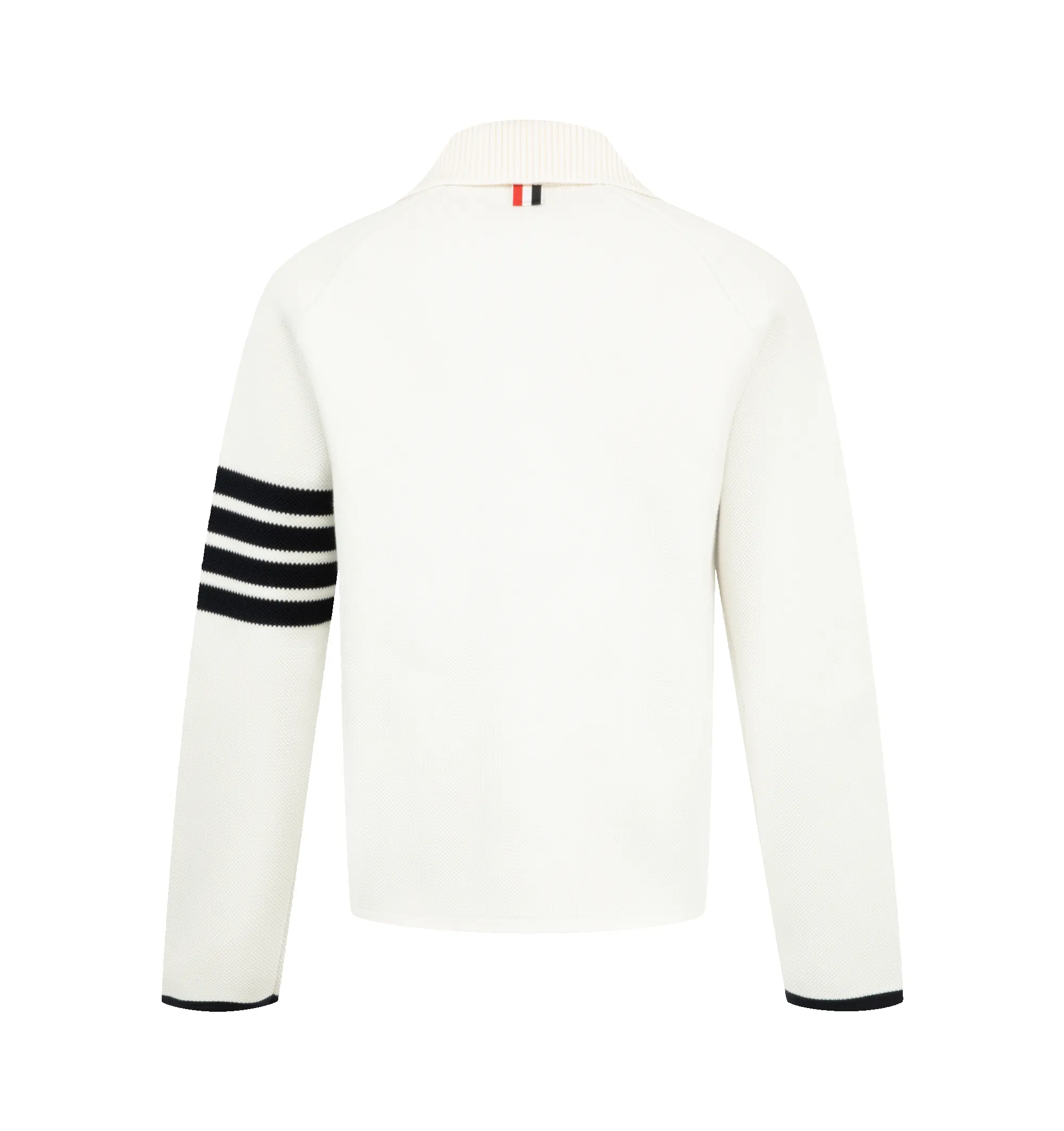 COTTON PIQUE STITCH 4-BAR JACKET (WOMENS) sold by Hirshleifers product image thumbnail 2