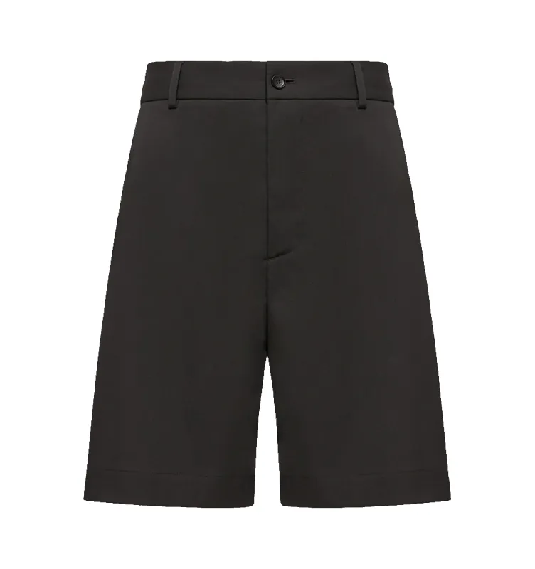 WOOL BLEND GABARDINE BERMUDA SHORTS (MENS) made by Moncler