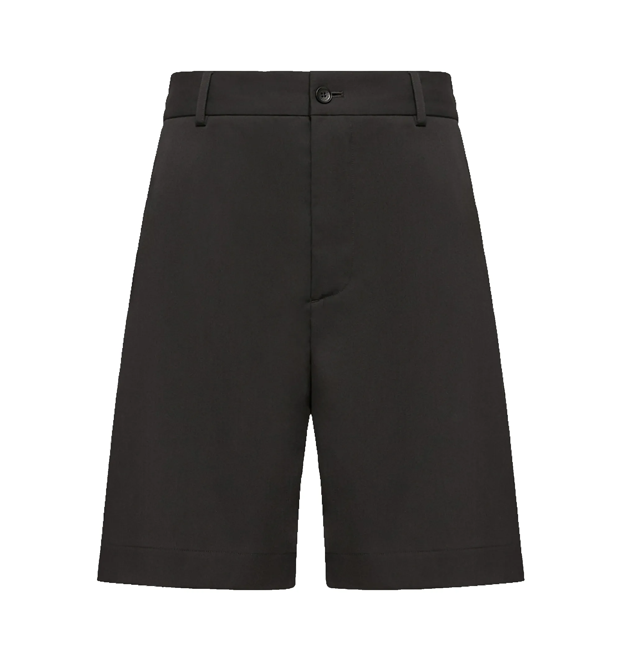 WOOL BLEND GABARDINE BERMUDA SHORTS (MENS) sold by Hirshleifers
