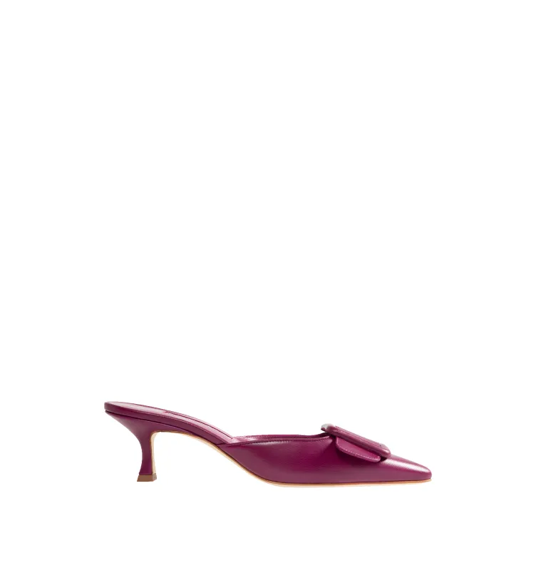 MAYSALE POINTED TOE MULES (WOMENS) made by Manolo Blahnik