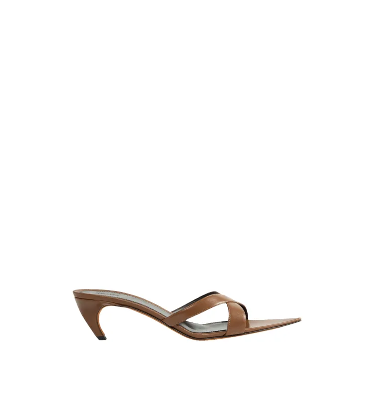 Sophie Kitten Heel Sandal (Womens) made by KHAITE