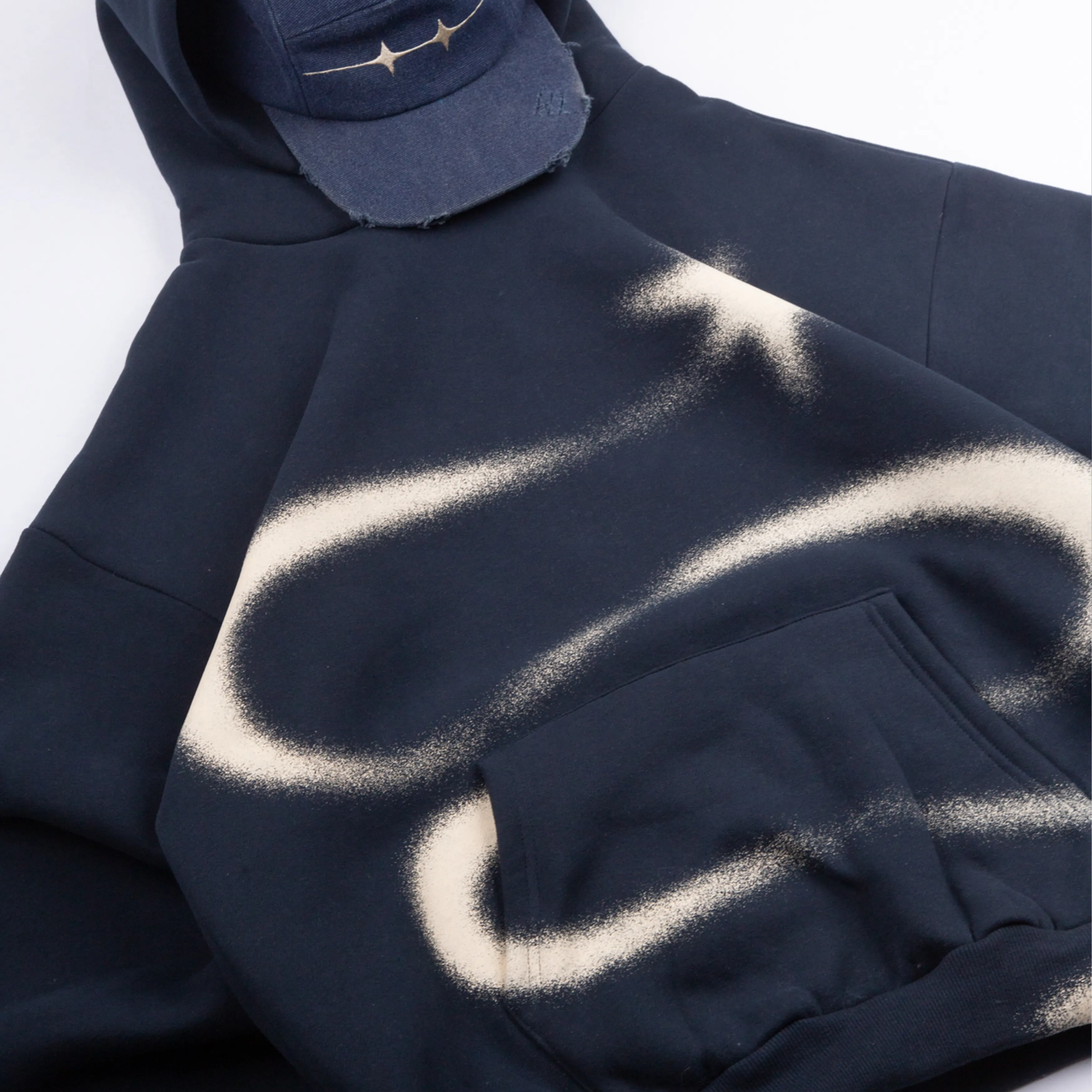 "shooting star" hoodie sold by Exept Studios product image thumbnail 3