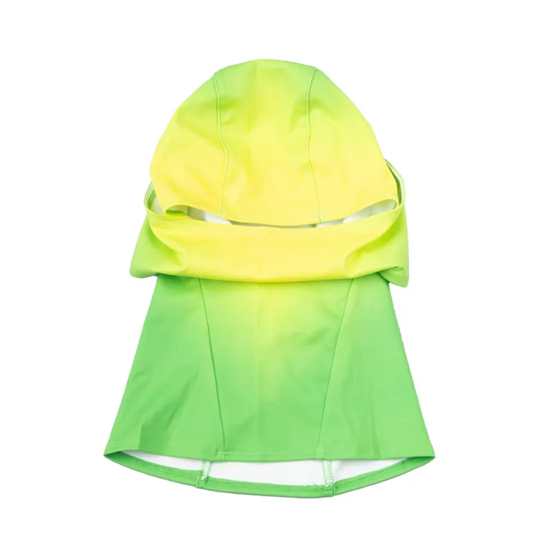 "stand out" ski mask (green) made by Exept Studios