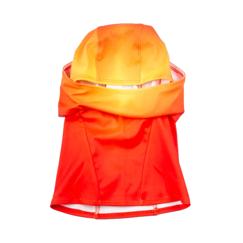 "stand out" ski mask (orange) made by Exept Studios